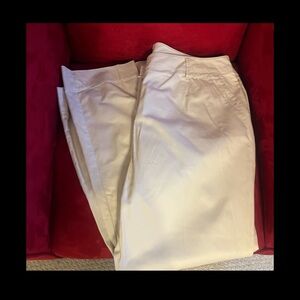 Talbots cream color Khaki pants 18W